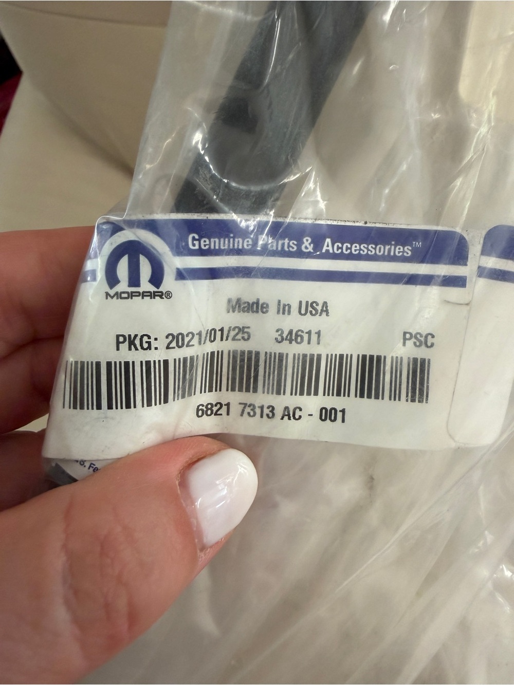 New Genuine Mopar OEM PCV Tube (contact info removed)3AC